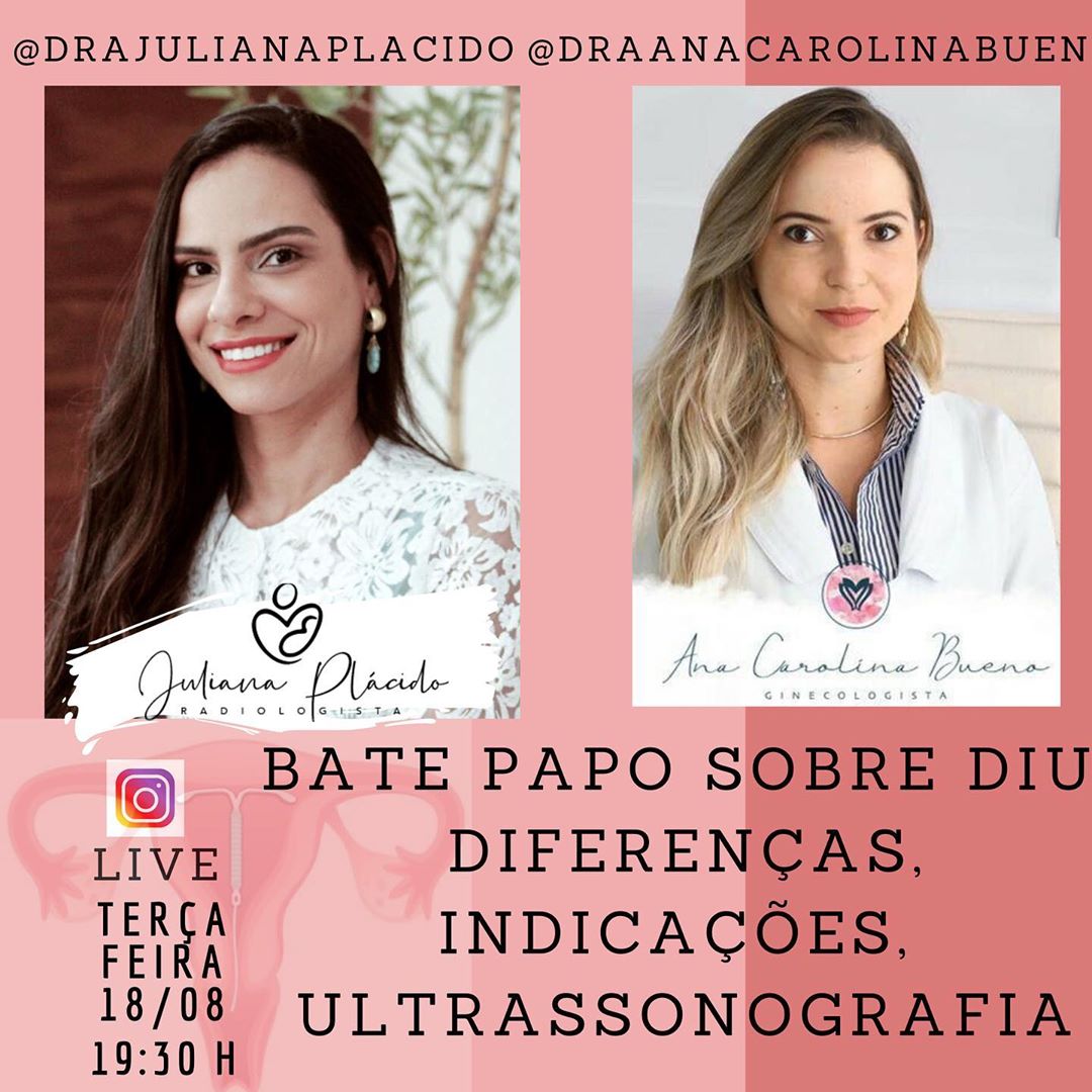 Bate Papo Sobre Diu Diferenças Indicações Ultrassonografia Dra Juliana Placido Ultrassom 